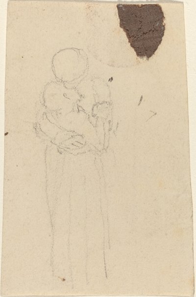 Zwei sich umarmende Figuren von John Flaxman
