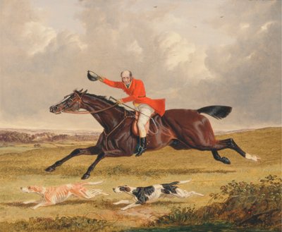 Fuchsjagd: Hunde ermutigen von John Frederick Herring
