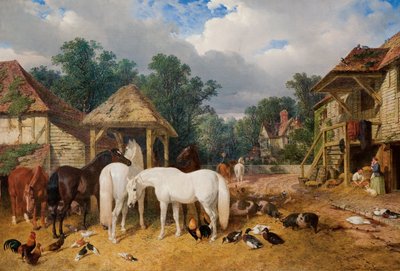 Der Bauernhof von John Frederick Herring Senior