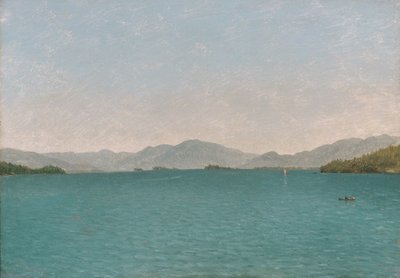 Lake George, Freie Studie von John Frederick Kensett