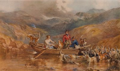 Die Highland-Fähre, 1857, 1938 von John Frederick Tayler
