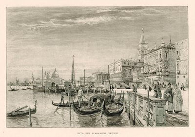 Riva dei Schiavoni, Venedig von John Fulleylove