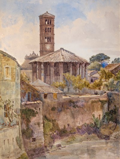 Tempel der Vesta, Rom von John Fulleylove