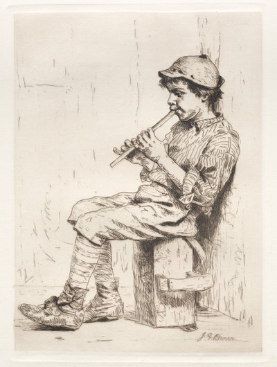 Vernachlässigtes Geschäft von John George Brown