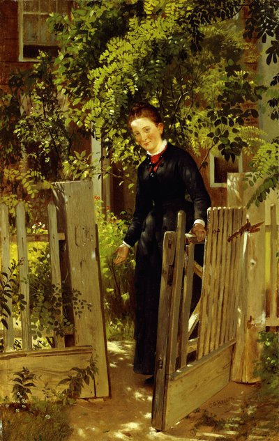 Hereinspaziert von John George Brown