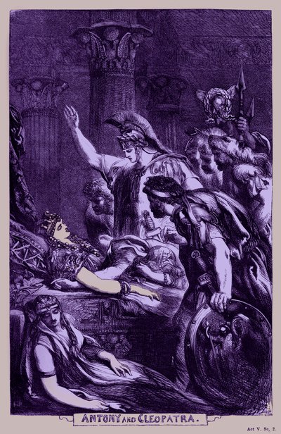 Antonius und Cleopatra von John Gilbert