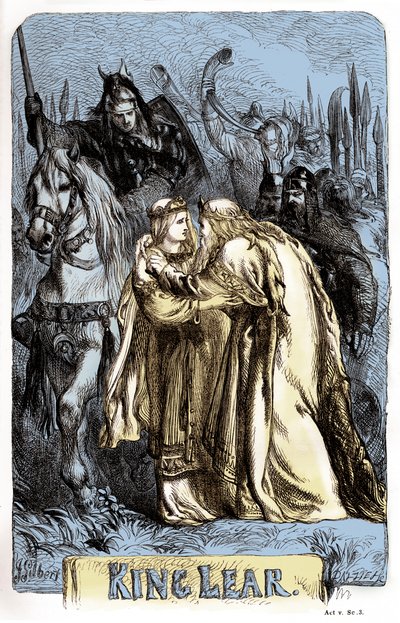 König Lear von John Gilbert