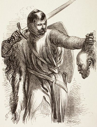 Der Bastard mit dem Kopf von Österreich, 1890 von John Gilbert