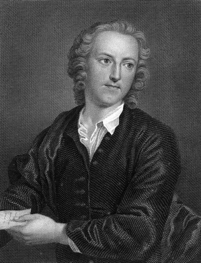 Porträt von Thomas Gray von John Giles Eccardt