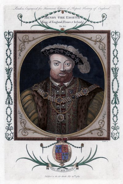 Heinrich VIII. von England, 1784 von John Goldar