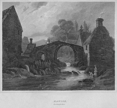 Hawick, Roxburghshire, 1814 von John Greig