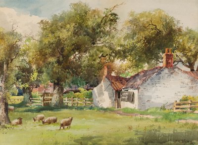 Frühling, Laceby Common von John Guttridge Sykes