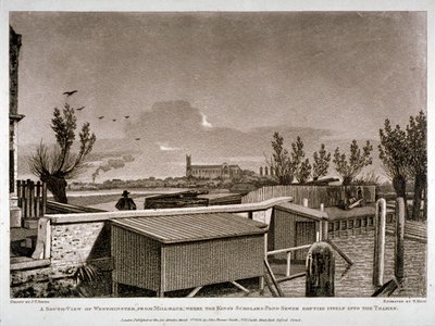 Westminster, London, 1808 von John Hall