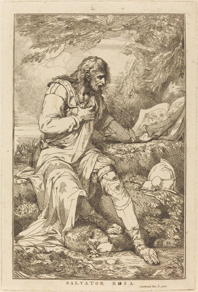 Salvator Rosa von John Hamilton Mortimer