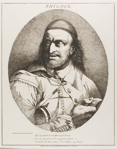 Shylock von John Hamilton Mortimer