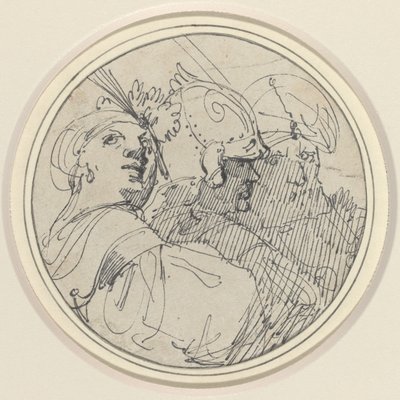 Drei orientalische Köpfe von John Hamilton Mortimer