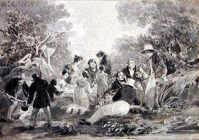 Ein Picknick am See von John Harden