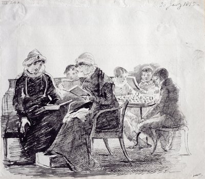 Konzentration, 1815 von John Harden
