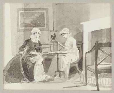 Mrs H, Jessie und die junge Sophia von John Harden