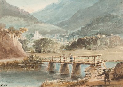 Alte Mühlenbrücke, 1843 von John Harden