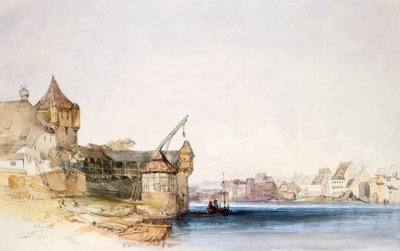 Ansicht von Basel, 1842 von John Harper