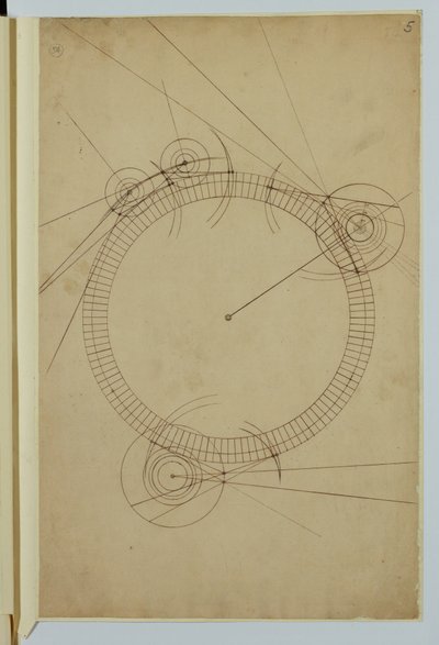 Zeichnungen für das Manuskript von John Harrison