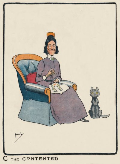 C the Contented von John Hassall