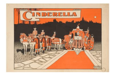 Cinderella Plakat, 1897-98 von John Hassall