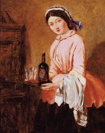 Die Kellnerin von John Haynes Williams