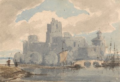 Burg an der Seeküste von John Henderson