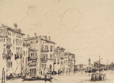 Venezianische Szene von John Henderson