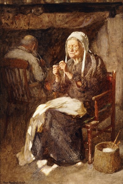 Nadel einfädeln von John Henry Henshall
