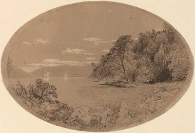 Der Hudson bei Nyack von John Henry Hill