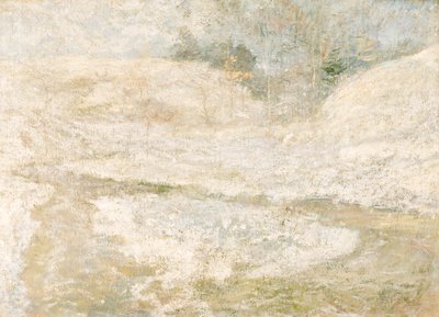 Der Bach, Greenwich, Connecticut, ca. 1890-1900 von John Henry Twachtman