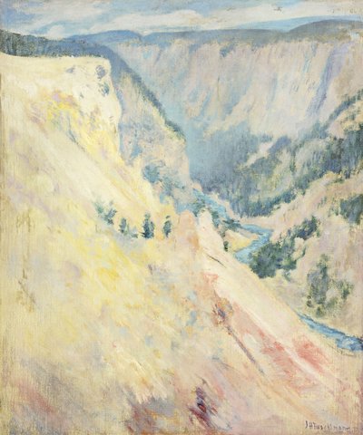 Yellowstone Park von John Henry Twachtman