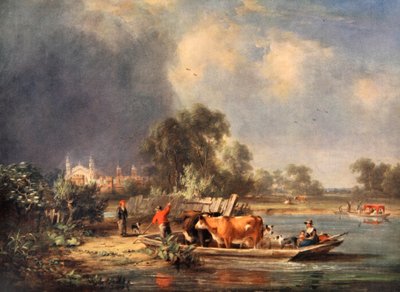 Eton vom Fluss von John Hilder