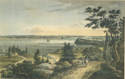 New York von Weehawk von John Hill