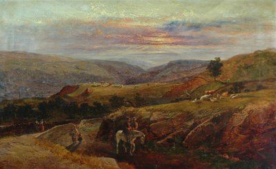 Burnley Valley von Crofts Stone, 1870 von John Holland