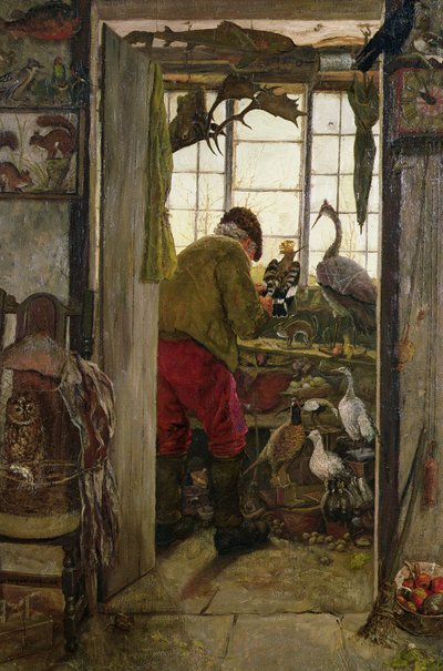 Der Präparator von Chadderton von John Houghton Hague