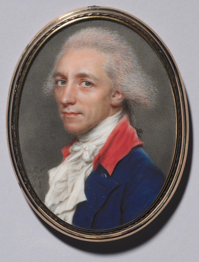 Porträt eines Mannes, 1786 von John I. smart