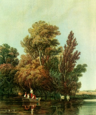 Der Anglerteich von John James Chalon
