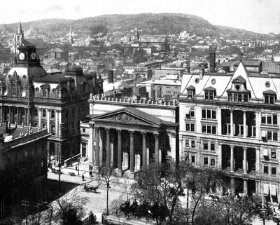 Montreal und Mount Royal, Kanada, 1893 von John L. Stoddard