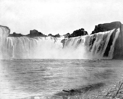 Shoshone Falls, Idaho, USA, 1893 von John L. Stoddard