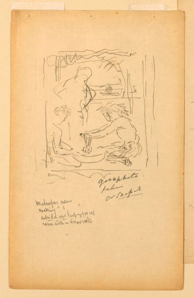 Mataafas Männer bei der Arbeit von John La Farge