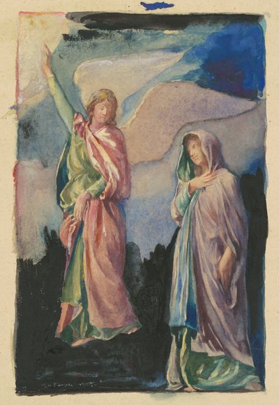 Studie für "Glaube" und "Hoffnung" von John La Farge