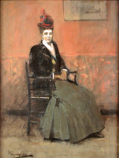 Mrs Agnes Jean MacIntyre von John Lavery