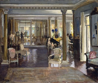 Das Wohnzimmer, Falconhead von John Lavery