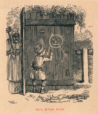 Früher britischer Künstler, um 1860 von John Leech
