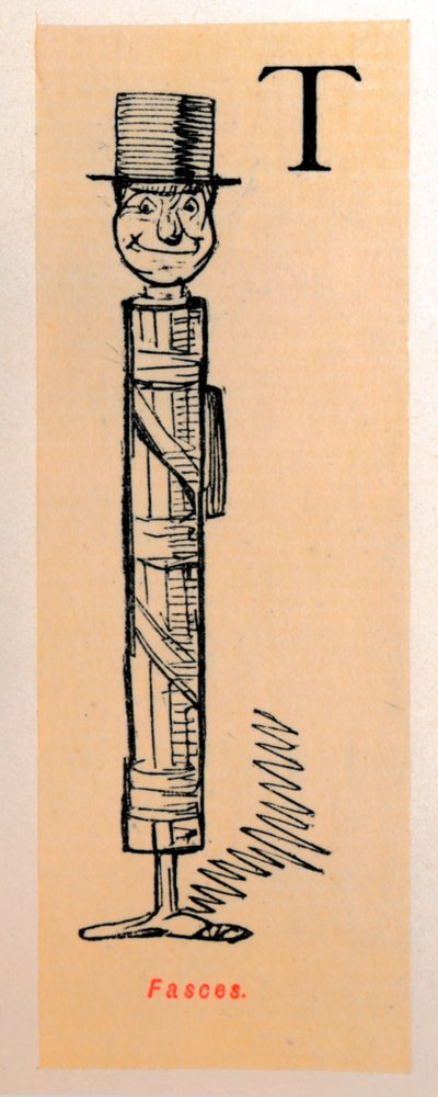 Fasces, 1852 von John Leech