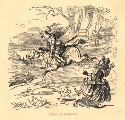 Flucht von Rookwood, 1897 von John Leech